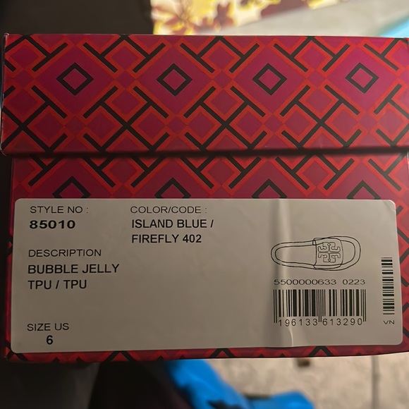 Tory Burch  gelly slides - Picture 2 of 2